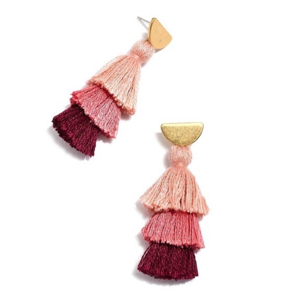 Madewell Tiered Tassel Earrings